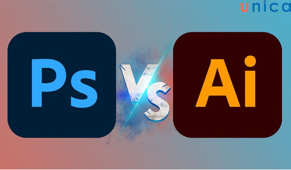 Phân biệt Illustrator và Photoshop