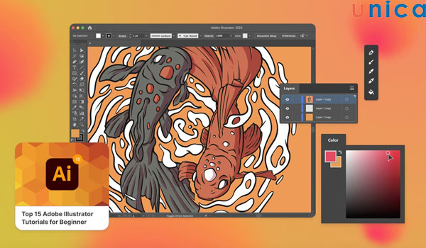 Adobe Illustrator là một phần mềm mạnh mẽ và linh hoạt
