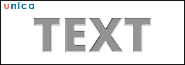 Kết quả dùng Bevel & Emboss