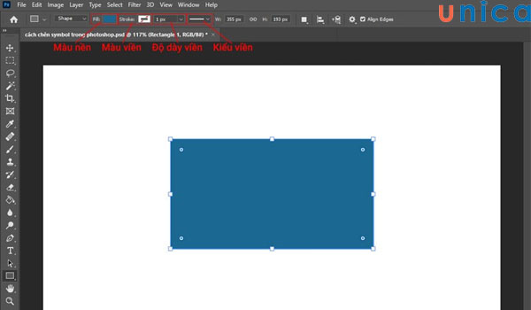 Tuỳ chỉnh các thông số