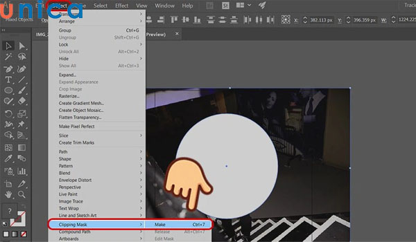 Thao tác crop ảnh cuối cùng