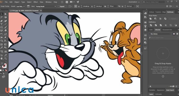 Zoom ảnh không vỡ