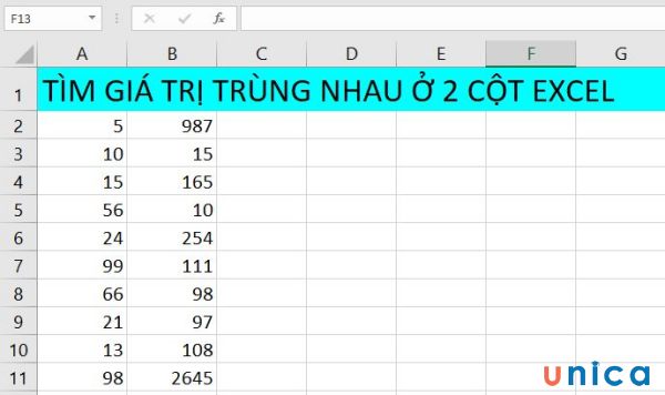 Tìm giá trị trùng lặp trong excel để làm gì?