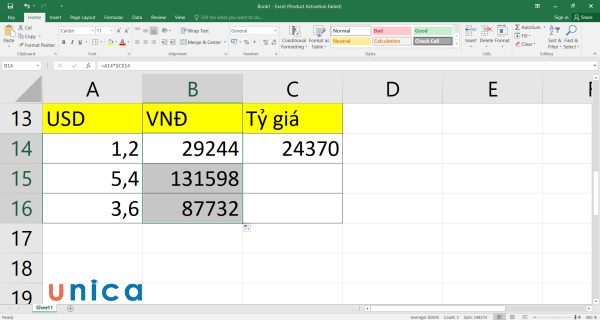 Kéo thả chuột xuống phía dưới