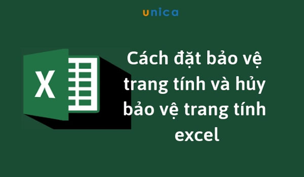 Bảo vệ trang tính giúp đảm bảo quyền riêng tư