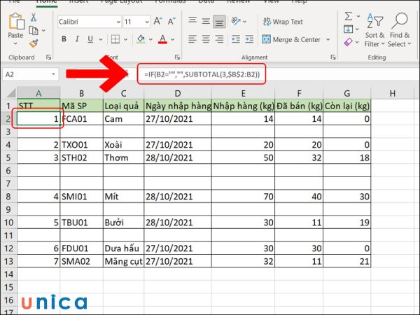 Nhấn Enter sẽ thu được kết quả