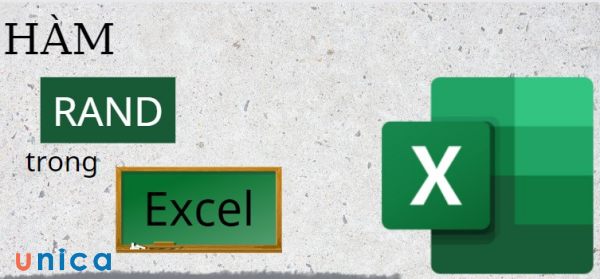 Hàm rand trong excel là một hàm toán học, thuộc nhóm hàm ngẫu nhiên