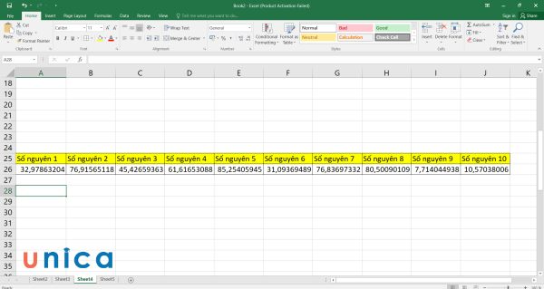Kết quả trả về