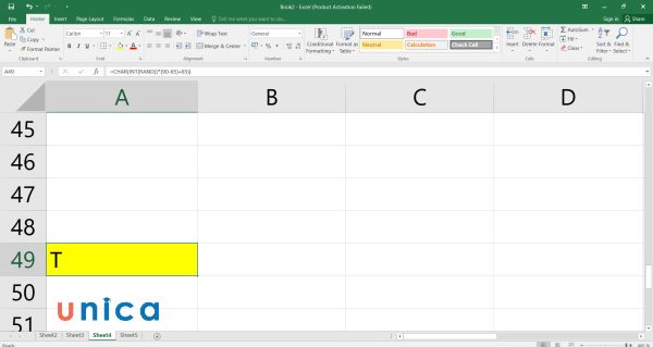 Kết quả sau nhập công thức