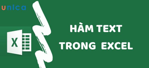 Hàm TEXT thuộc nhóm hàm Văn bản trong Excel