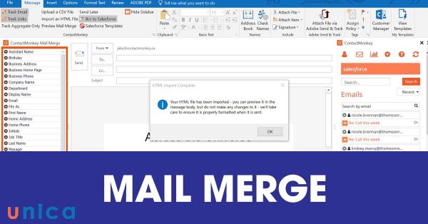 Cách sử dụng Mail Merge trong Excel, có ví dụ cụ thể