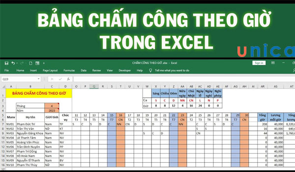 Bảng chấm công là biểu mẫu quan trọng trong doanh nghiệp