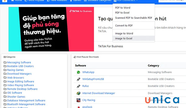 Chọn Images to Excel