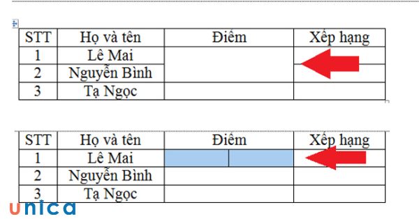 Word không có giới hạn cụ thể về số lượng ô mà bạn có thể gộp