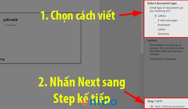 Thao tác thực hiện