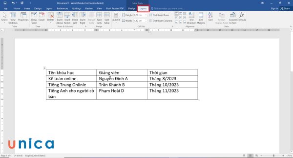Cách xóa dòng kẻ ngang trong word