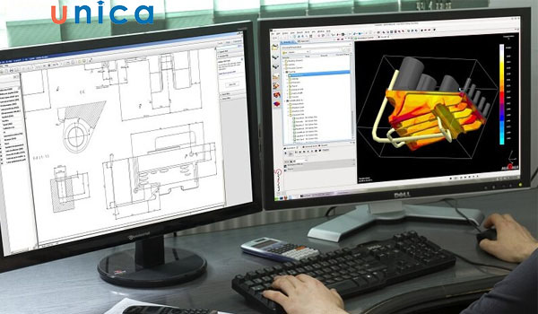 File CAD được sử dụng trong phần mềm thiết kế 2D và 3D