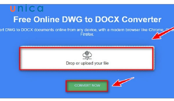 Chọn Drop or upload file