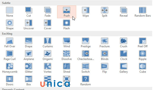 Thêm hiệu ứng trong PowerPoint