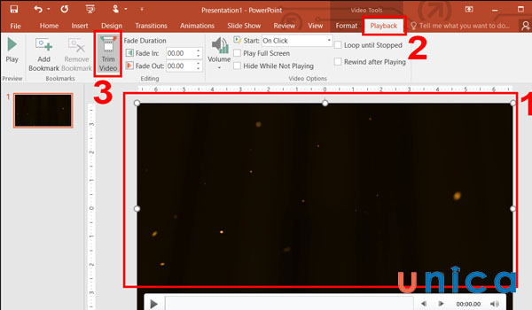 Thao tác cắt ngắn video