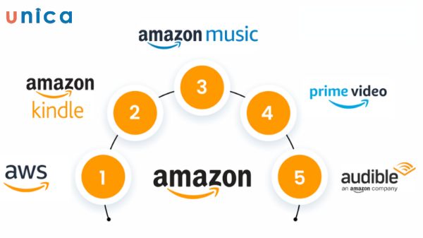 Amazon là một nền tảng thương mại điện tử kết hợp cả mô hình B2C và C2C