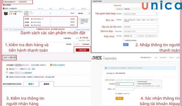 Tmall chỉ chấp nhận thanh toán nội địa