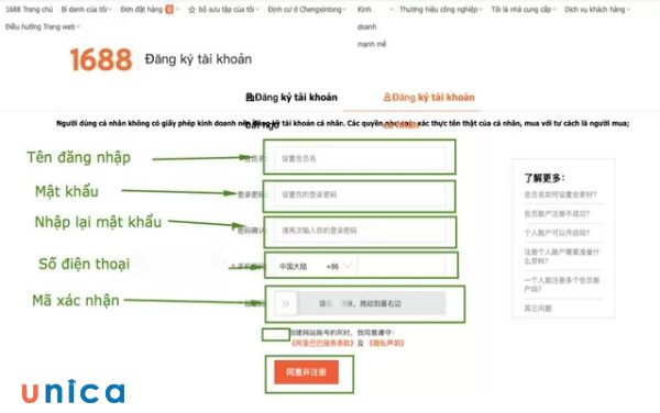 Lợi ích khi đăng ký tài khoản 1688