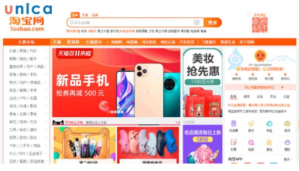 Lựa chọn mặt hàng bạn muốn tìm kiếm dựa trên danh mục sản phẩm bán nhiều trong thời gian 7 ngày gần nhất