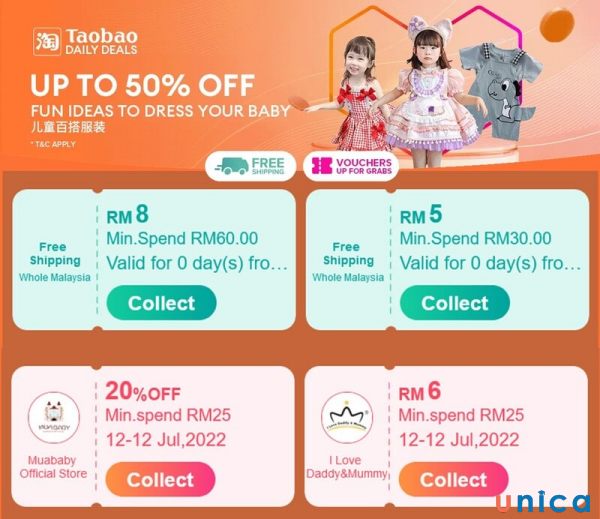 Dùng các mã ưu đãi