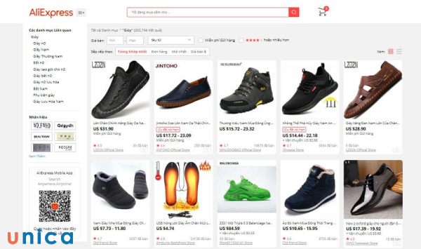 Cần chọn sản phẩm chất lượng trên Aliexpress