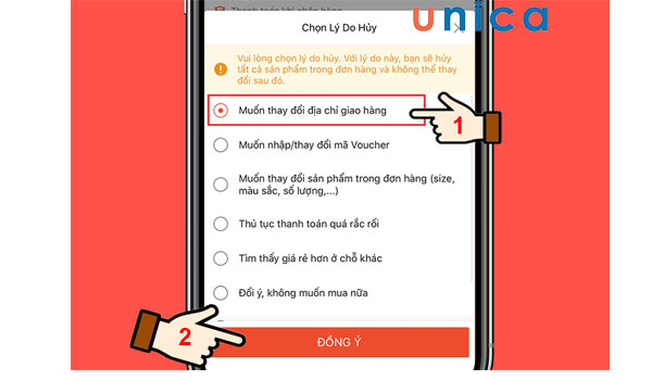 Huỷ đơn hàng Shopee sẽ được hoàn tiền