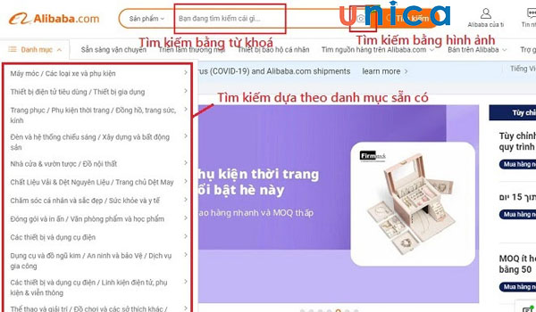 Tìm kiếm sản phẩm lựa chọn