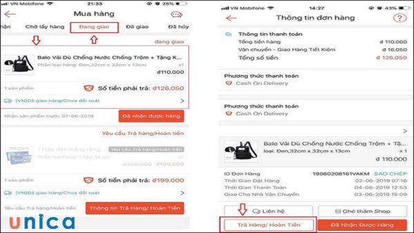 Trả hàng/hoàn tiền trên Shopee có thể mất phí