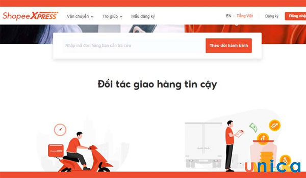 Theo dõi hành trình đơn hàng