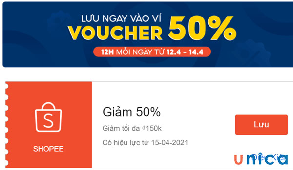 Có rất nhiều loại mã giảm giá khác nhau