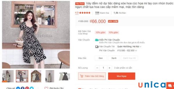 Thông tin sản phẩm là yếu tố quan trọng để tăng sự tin tưởng và thuyết phục khách hàng mua hàng