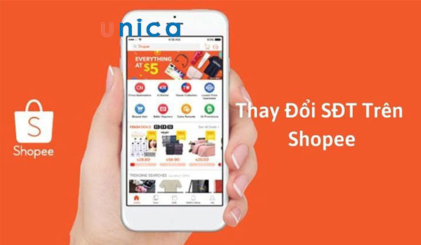 Cách đổi số điện thoại trên Shopee: Đơn giản, nhanh chóng