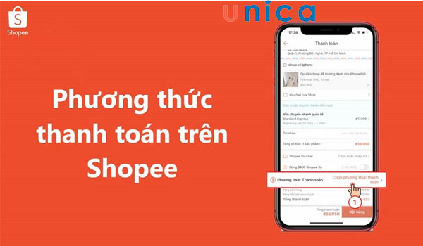 Lựa chọn phương thức thanh toán Shopee Pay