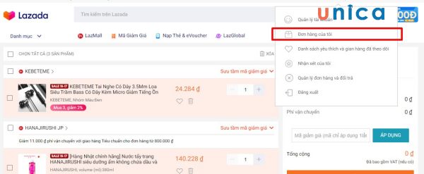 Đảm bảo không còn giao dịch trong tài khoản