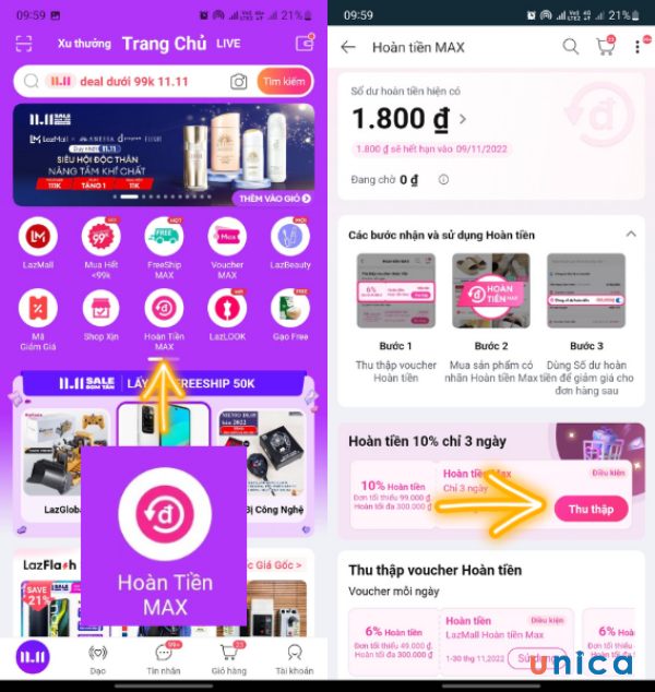 Xóa tài khoản thì không thể hoàn tiền