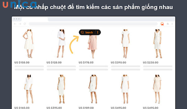 Hiển thị hình ảnh theo tìm kiếm