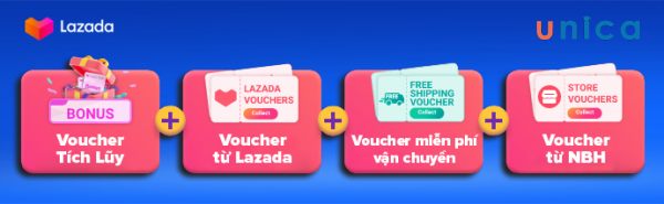 Voucher tích lũy Lazada là một loại voucher mà khi khách hàng nhập vào, sẽ được giảm một số tiền cố định trên tổng giá trị đơn hàng