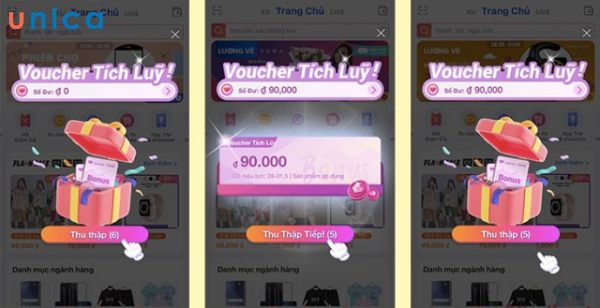 Không phải ngày nào cũng thu thập được voucher Bonus