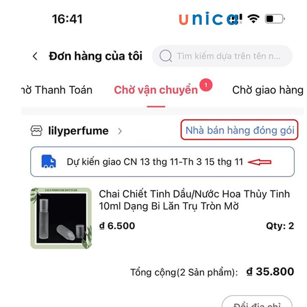 Thời gian cập nhật trạng thái đơn hàng trên Lazada