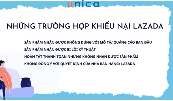 Khiếu nại Lazada khi đơn hàng nhận bị lỗi