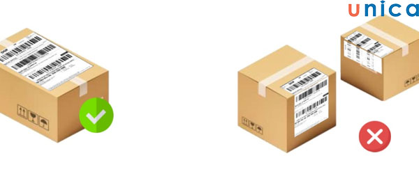 Đóng gói hàng hoá để gửi cho khách