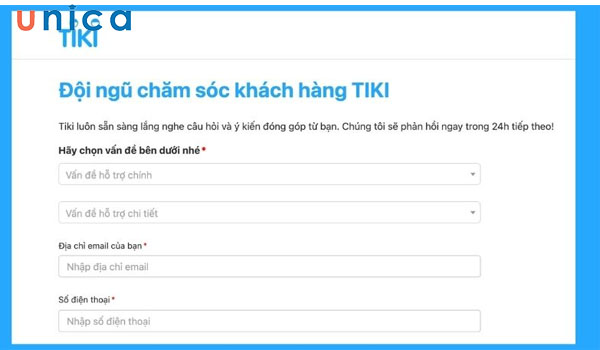 Điền thông tin cá nhân