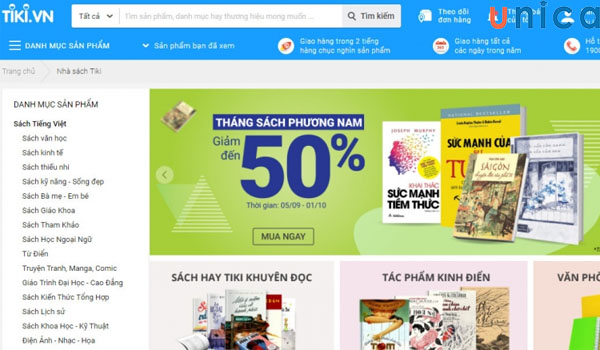 Mua sách trên Tiki giúp bạn tiết kiệm chi phí