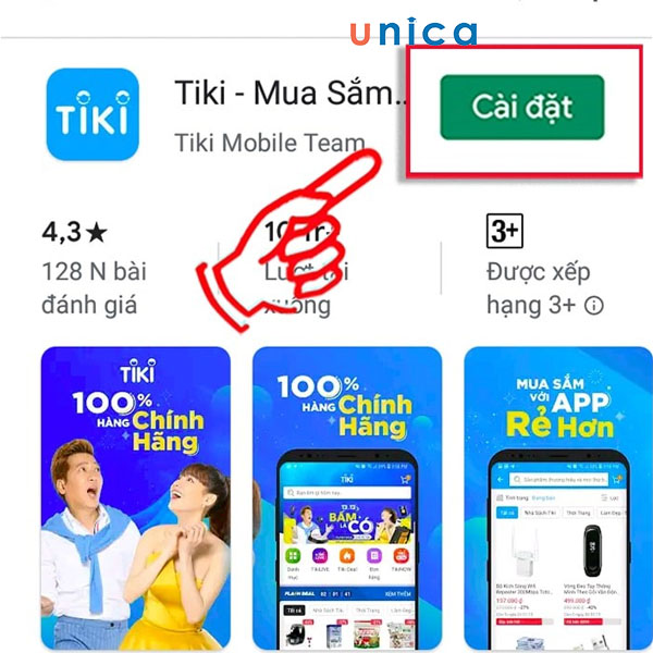 Tải app về điện thoại