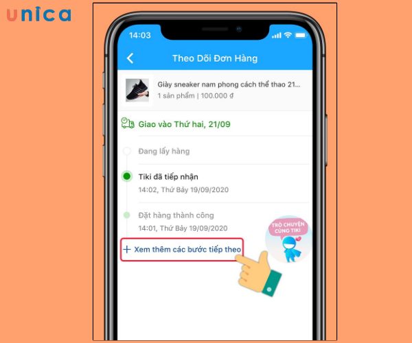 Xem thêm các bước tiếp theo